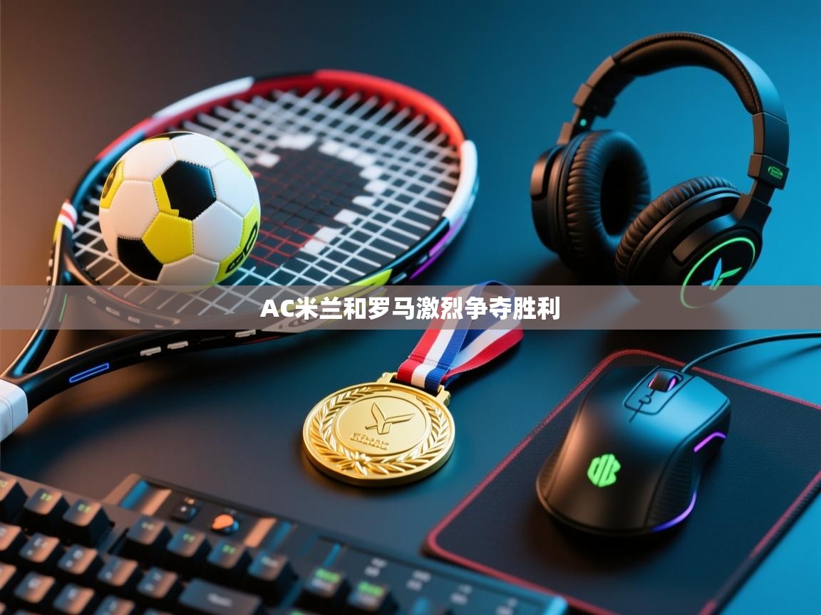 AC米兰和罗马激烈争夺胜利